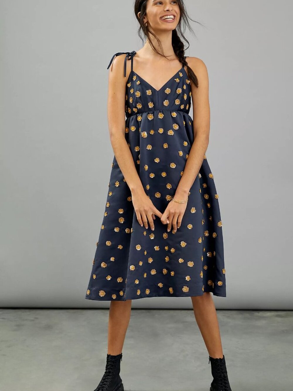Anthropologie Dhruv Kapoor Calysta Mini Dress Size 4 Statement Slip Dress